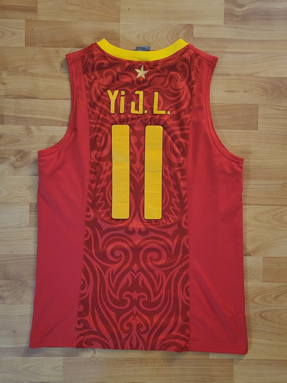 VTG Y2K Yi Jianlian China Olympic National Team Nike Jersey NBA Men Size Large